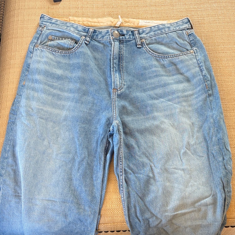rag & bone Light Blue Straight Jeans